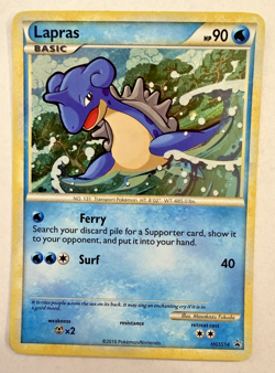 Lapras HGSS14 HGSS Promo Holographic Near Mint Card Pokemon TGC - Image 1