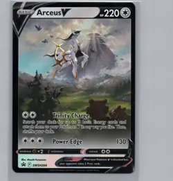 Arceus V SWSH204 Sword & Shield Promo Card Holo Pokemon NM - Image 1