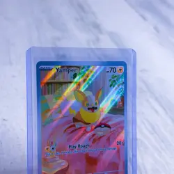 Yamper 099/094 Full Art NM/M Phantasmal Flames Pokemon Card - Image 3