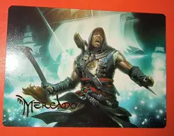 MAGIC, MTG: ADE'WALE', BREAKER OF CHAINS, ACR 14/20 ART CARD /GOLDEN SIGNATURE - Image 1