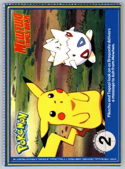 Pidgeot Perforated Burger King Pokemon Card - Image 2