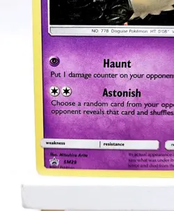 Mimikyu SM29 - Cosmo Holo - Black Star Promo - Pokemon TCG - Image 4