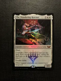 The Wandering Rescuer (Foil) - Duskmourn DSK Mythic - MTG Magic Pack fresh - Image 1