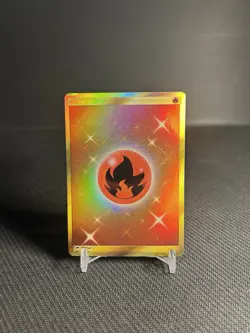 Pokemon TCG Fire Energy (Secret) 167/147 Sm-Burning Shadows Holo MP - Image 1