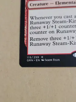 MTG Runaway Steam-Kin GRN 115/259 NM Rare Guilds of Ravnica - Image 2