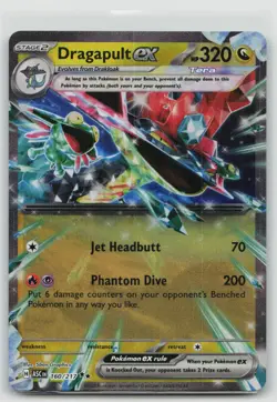 NM Dragapult ex 160/217 Double Rare Ascended Heroes Pokemon - Image 1