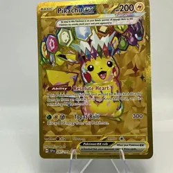 Pokemon Pikachu Ex Full Art Holo Hyper Rare Sv08: Surging Sparks 247/191 - Image 1