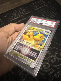 2022 POKEMON SWSH BLACK STAR PROMO #236 DRAGONITE VSTAR PREM.DECK HOLDER PSA 9 - Image 4
