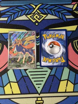 Zacian Illustration Rare Pokemon Phantasmal Flames 100/094 ( x2 ) - Image 3