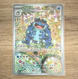 The Pokemon Company Seismitoad 105/086 SV Black Bolt IR Holo Stage 2 HP170 - Image 1
