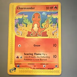 Nintendo Pokemon TCG Charmander 98/165 Expedition Regular 50 HP English 2002 - Image 1