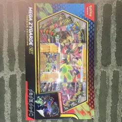 Pokemon TCG Mega Zygarde EX Premium Collection Box 10 Packs Jumbo Promo Foil - Image 1