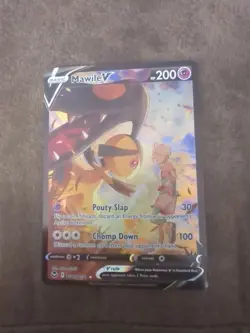 Mawile V TG17/TG30 Holo V Rare Silver Tempest Trainer Gallery Pokemon Near Mint - Image 1
