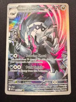 Pokemon TCG Galarian Obstagoon 245/217 Ascended Heroes NM - Image 1