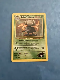 Pokemon Erika's Gloom (45/132) Gym Heroes 1st Edition - Image 1