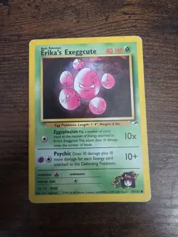 Erika's Exeggcute - 2000 Pokemon Gym Heroes - #77/132 HP #PKA1 - Image 1