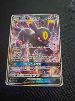 Umbreon GX 80/149 Pokemon TCG Sun & Moon Base Set Ultra Rare LP - Image 1