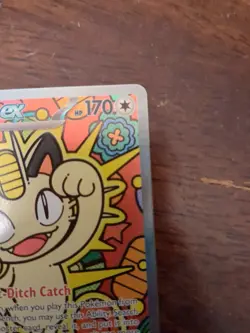 Pokemon Meowth Ex 121/088 SIR Perfect Order Secret Rare - Image 3