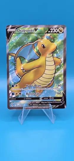 Dragonite V (Full Art) 076/078 Pokemon GO PGO Ultra Rare NM A24 - Image 1