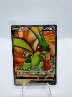 Flygon V 164/172 Ultra Rare Brilliant Stars Pokemon Near Mint - Image 1