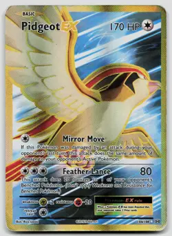 Pidgeot EX 104/108 Evolutions Pokemon HP - Image 1