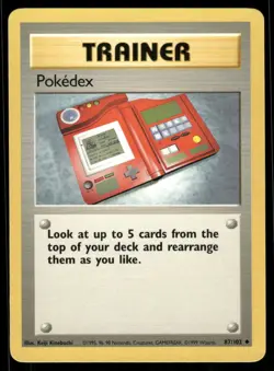 Pokemon Cards Pokedex 87/102 Base Set Uncommon NM *2 - Image 1