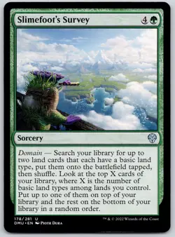 Slimefoot's Survey - Dominaria United DMU - MTG - NM Magic - 178 U - Image 1