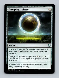 Damping Sphere Dominaria Non-Foil MTG NM - Image 1