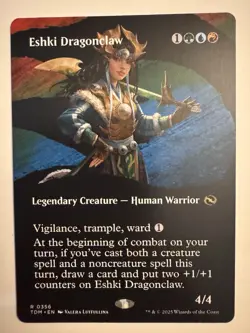 x1 Eshki Dragonclaw - Borderless R MTG Tarkir: Dragonstorm M/NM, English - Image 1