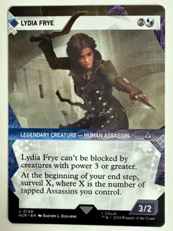 Lydia Frye (Showcase) Assassin's Creed MTG ~ U MTG Magic - Image 1