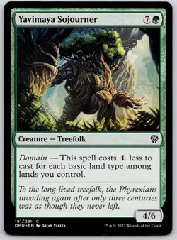 Yavimaya Sojourner - Dominaria United DMU - MTG - NM Magic - 191 C - Image 1