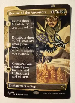 Revival of the Ancestors (Borderless) R Tarkir: Dragonstorm 389 MTG TDM - Image 1