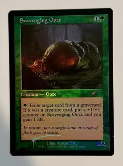 Scavenging Ooze (Retro Frame) NM Foil WPN & Gateway Promos 5 MTG Promo - Image 1