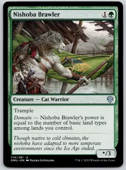Nishoba Brawler - Dominaria United DMU - MTG - NM Magic - 174 U - Image 1