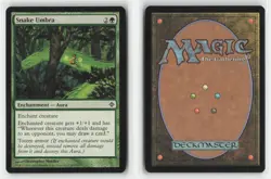 Snake Umbra 207 Common Rise of the Eldrazi Magic: The Gathering Near Mint - Image 3