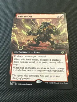 Pain for All (Extended Art) [EOE - 337] - NM [Normal] TCG MTG - Image 2