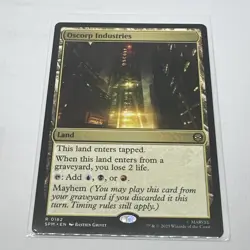 MTG Marvel's Spider-Man - Oscorp Industries rare R 0182 - Image 1