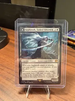 Sephiroth, Fabled SOLIDER Regular Non-Foil x 1 - NM Unplayed - FIN EN M 0115 - Image 1