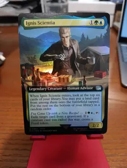 Ignis Scientia #492 (Extended Art) MTG: Final Fantasy Foil NM English - Image 1