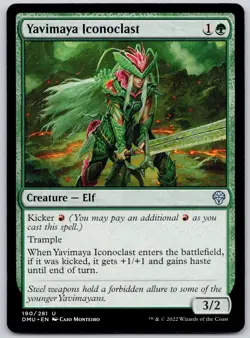Yavimaya Iconoclast - Dominaria United DMU - MTG - NM Magic - 190 U - Image 1