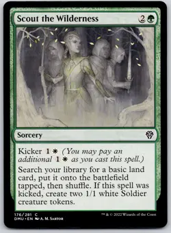 Scout the Wilderness - Dominaria United DMU - MTG - NM Magic - 176 C - Image 1