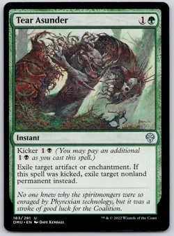 Tear Asunder - Dominaria United DMU - MTG - NM Magic - 183 U - Image 1