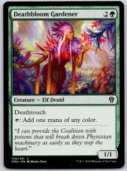 Deathbloom Gardener - Dominaria United DMU - MTG - NM Magic - 159 C - Image 1