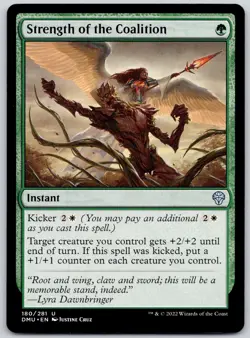 Strength of the Coalition - Dominaria United DMU - MTG - NM Magic - 180 U - Image 1
