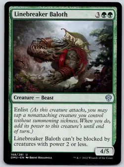Linebreaker Baloth - Dominaria United DMU - MTG - NM Magic - 168 U - Image 1
