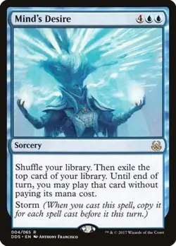 Mind's Desire - Medium Play MTG Duel Decks: Mind vs Might - Image 1