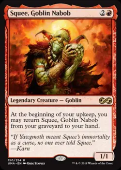 Squee, Goblin Nabob - Light Play MTG Ultimate Masters - Image 1