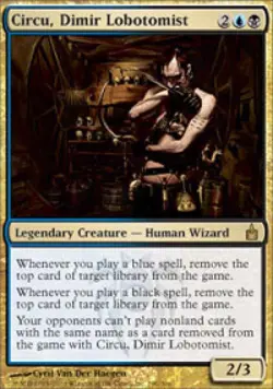 Circu, Dimir Lobotomist - Medium Play MTG Ravnica - Image 1