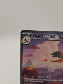 Pokemon TCG Charizard EX 199/165 Scarlet & Violet 151 SIR LP English - Image 2