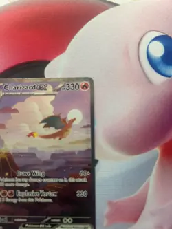 Charizard EX 199/165 SIR Pokemon 151 Scarlet & Violet Pokemon TCG English NM - Image 5